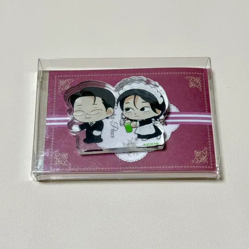 [BUNJANG] Joo E Pyonghwa Reborn Salon de Bomb SD Couple Acrylic Stand / 주의평화 레봄 살롱드르봉 SD커플아크릴 양도