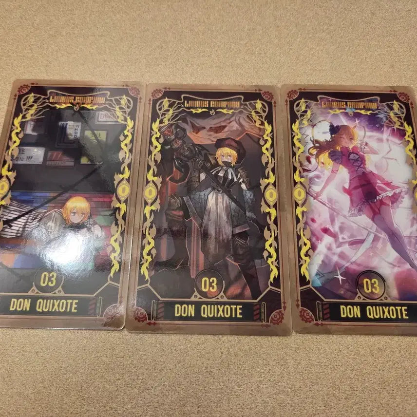 [BUNJANG] Limbus Company Arcana Card Collection 2 Don Quixote / 림버스컴퍼니 애니메이트페어 아르카나 카드2 돈키호테