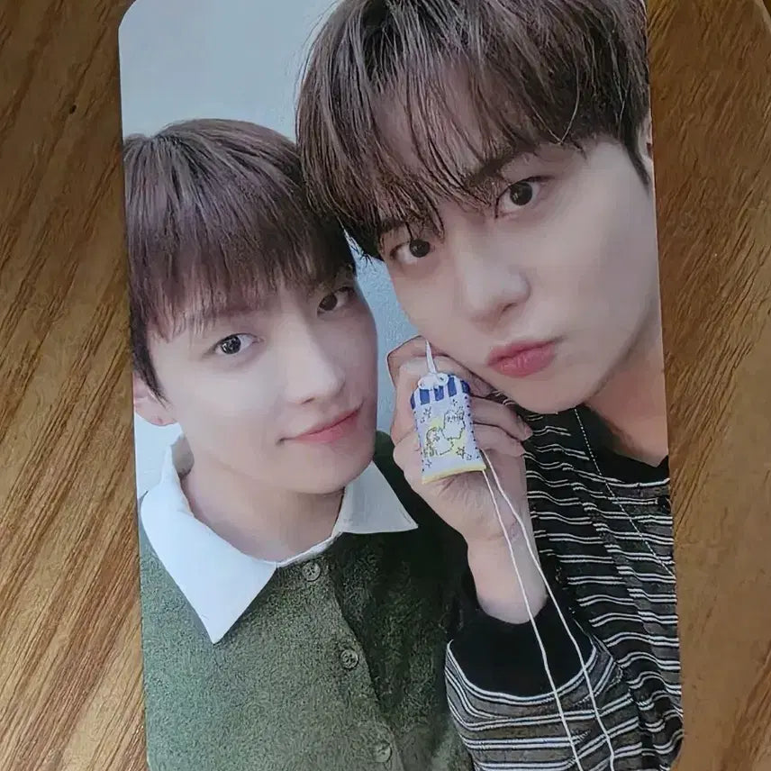 [BUNJANG] Ateez CapMaks Hongjoong Jongho Photocard / 에이티즈 캡막즈 홍중 종호 포카 양도 md 포카