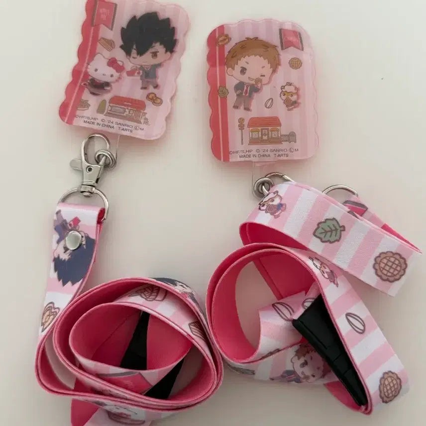 [BUNJANG] Haikyuu!! Sanrio Collaboration Strap - Kuroo, Yaku, Nekoma / 하이큐 산리오 콜라보 스트랩 쿠로오 야쿠 네코마