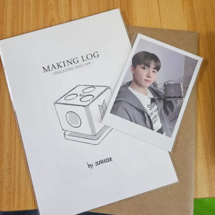 [BUNJANG] BTS Jungkook Mood Lamp Speaker Photocard Making Log Bundle Set / 정국무드등스피커 포카 메이킹로그 포함 bts