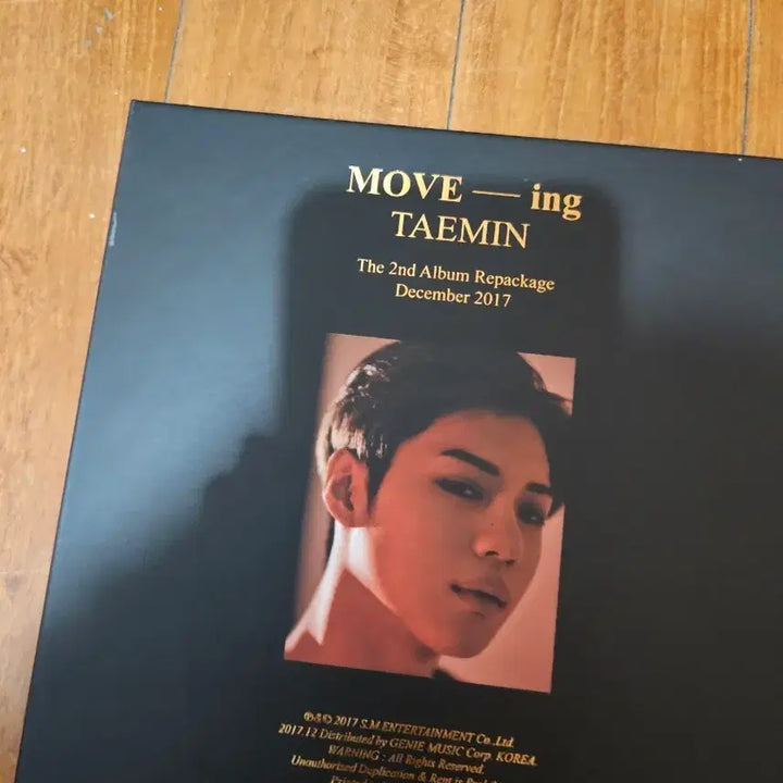 [BUNJANG] Taemin MOVE-ing 2nd Repackage Album / 태민 MOVE-ing 2집 리패키지 앨범