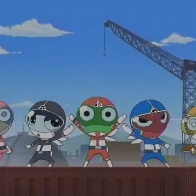 [BUNJANG] Sgt. Frog Keroro Rangers Keroro Tamama Giroro Set / 케로로 중사) 케로로레인저 케로로 타마마 기로로 3종세트