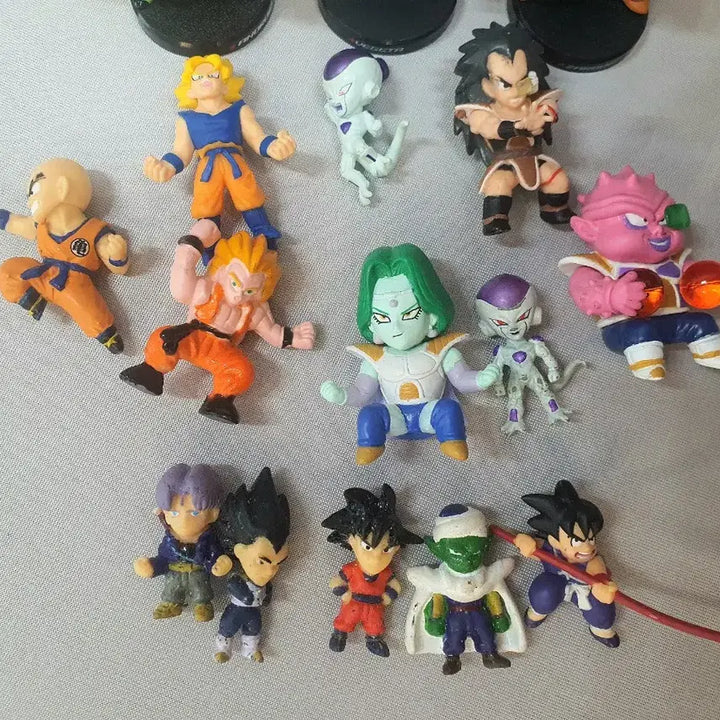 [BUNJANG] Dragon Ball 16-Piece Figure Set / 드래곤볼 피규어 16종 세트