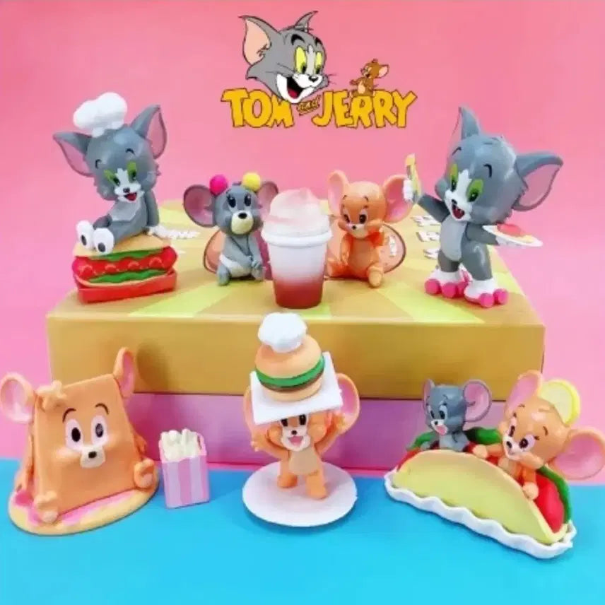 [BUNJANG] Tom and Jerry 6-Piece Unsealed Figure Set / 톰과제리 피규어 미개봉 6종 세트로 일괄 판매합니다.