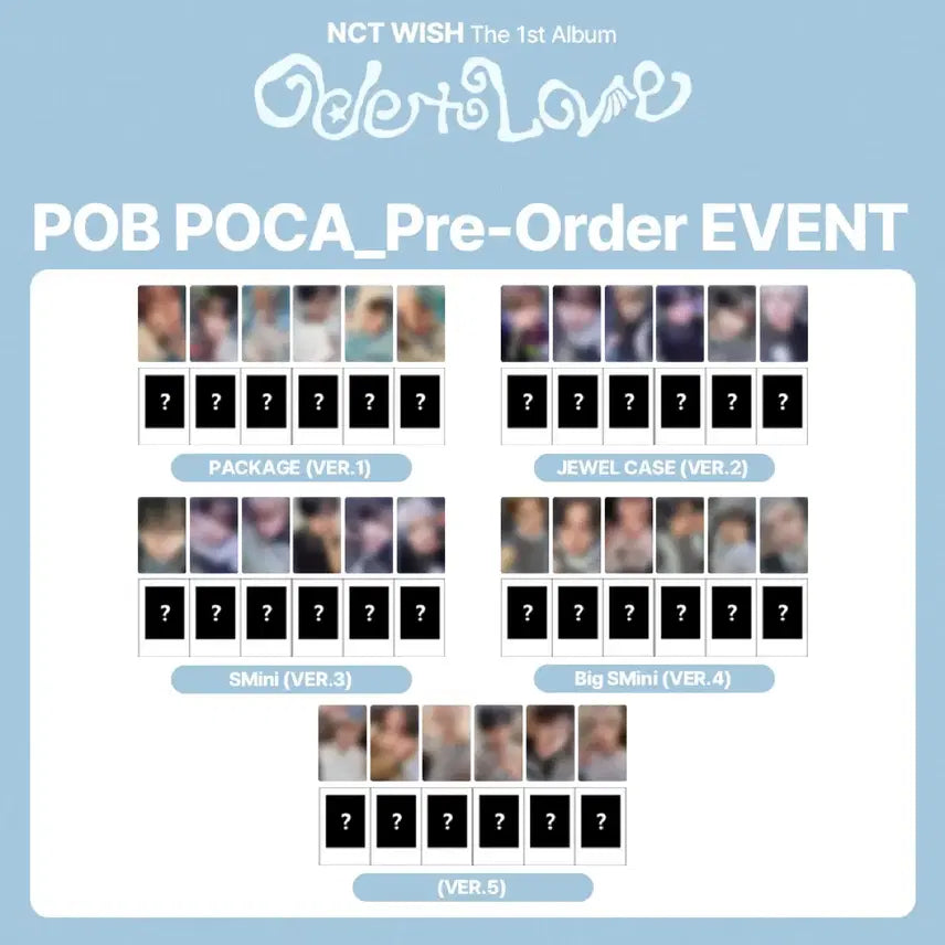 [BUNJANG] NCT WISH Sakuya Ode to Love Official Photocard &amp; Polaroid Bundle Set / (3장 일괄 2.2/ 공식포카덤)Nct wish ode to love kms 사쿠야 포카 폴라로이드
