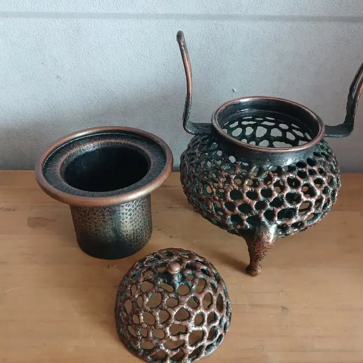 [BUNJANG] Vintage Luxury Bronze Incense Burner / 빈티지 엔틱 향로 럭셔리 브론즈
