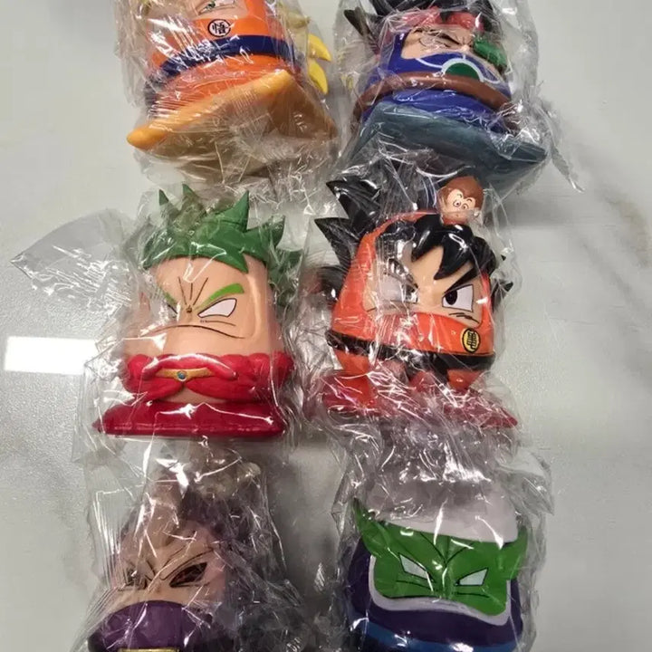 [BUNJANG] Dragon Ball Daruma Figure Set (6 Types, Sealed) / 드래곤볼 다루마 피규어 미개봉 6종 세트로 일괄 판매합니다.