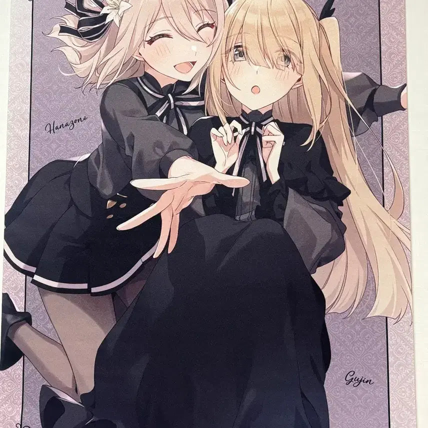 [BUNJANG] Spy Classroom Misaki Gothloli Tapestry / 스파이교실 미소녀 고스로리 태피스트리 족자봉