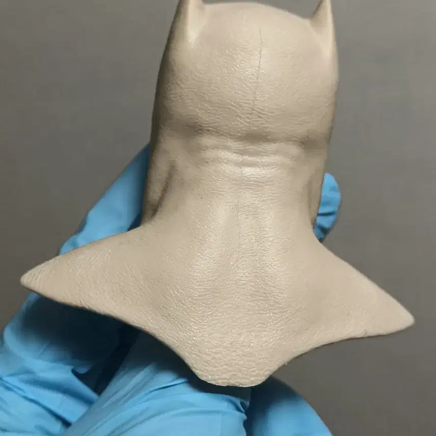 [BUNJANG] Hot Toys Compatible Miles/Mill Studio BVS Batman Cowl Unpainted Recast Head / 핫토이 호환 마일/밀 스튜디오 BVS 배트맨 카울 미도색 리캐 헤드