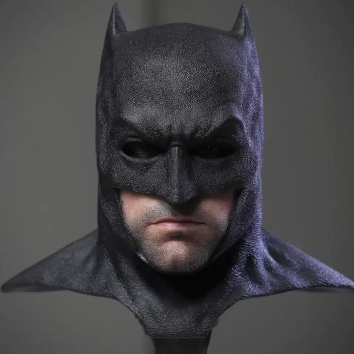 [BUNJANG] Hot Toys Compatible Miles/Mill Studio BVS Batman Cowl Unpainted Recast Head / 핫토이 호환 마일/밀 스튜디오 BVS 배트맨 카울 미도색 리캐 헤드