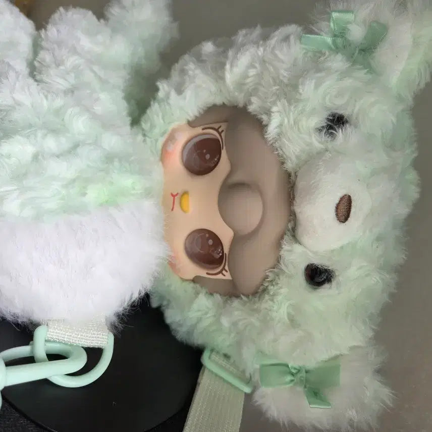 [BUNJANG] Babysthree Bear Bag Charm Yuki Custom / 베이비쓰리 곰 가방인형 유키로 커스텀