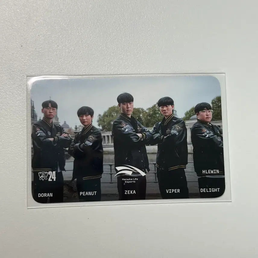 [BUNJANG] Hanwha Life 2024 Worlds Group Photocard / 2024 한화생명 월즈 포토카드 단체