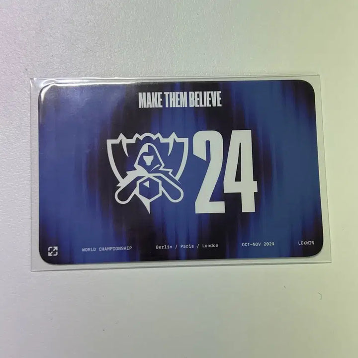 [BUNJANG] Hanwha Life 2024 Worlds Group Photocard / 2024 한화생명 월즈 포토카드 단체