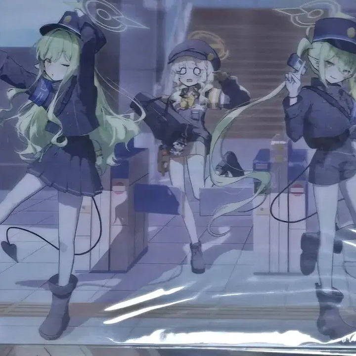 [BUNJANG] Blue Archive Official Clear File Bundle Set (Nozomi, Hikari, Aoba, Tetsudogaki) / 블루아카이브 공식 클리어파일 노조미 히카리 아오바 일괄 철도가키