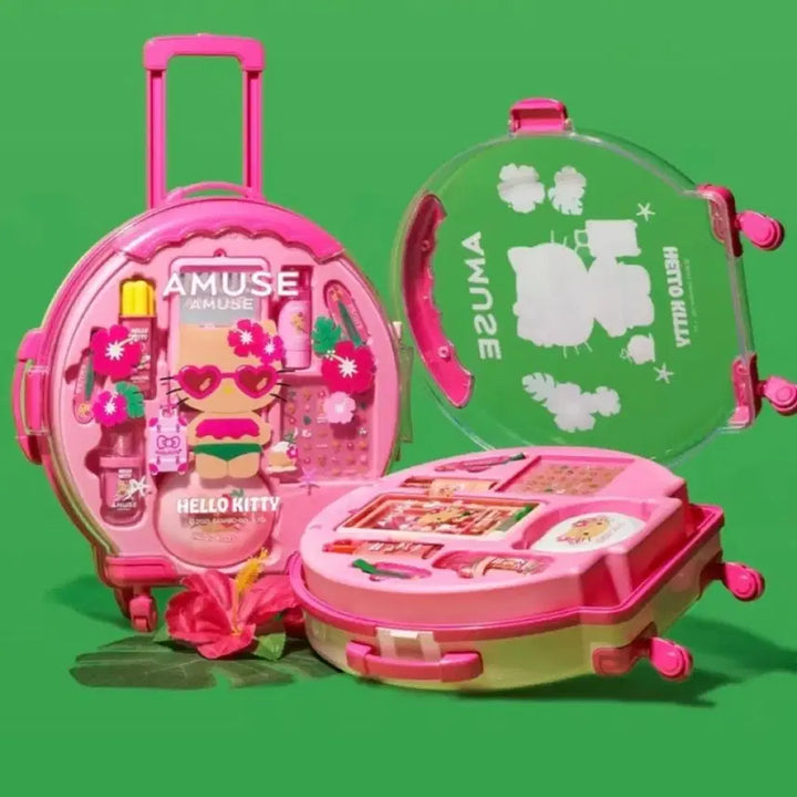 [BUNJANG] Amuse x Hello Kitty Tanning Kitty Large Carrier (Cool Tone) / 어뮤즈 헬로키티 콜라보 태닝키티 라지캐리어 쿨톤