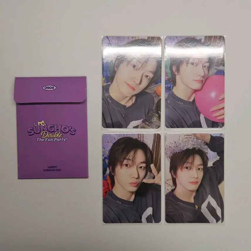 [BUNJANG] BOYNEXTDOOR Sung Ho 2025 Birthday Photocard / 보넥도 성호 2025 생일 포토카드