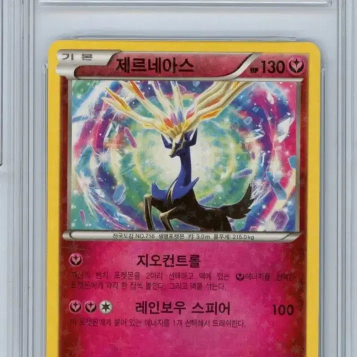 [BUNJANG] BRG CP5 Xerneas Holo Graded Card (10/10) / (brg 10) CP5 제르네아스 홀로 최고등급 카드