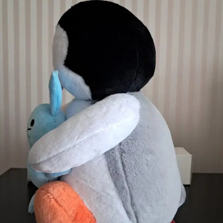 [BUNJANG] Pingu Pinguin Medium Plush Toy Fish / 핑구 핑가 중형인형 물고기 새상품