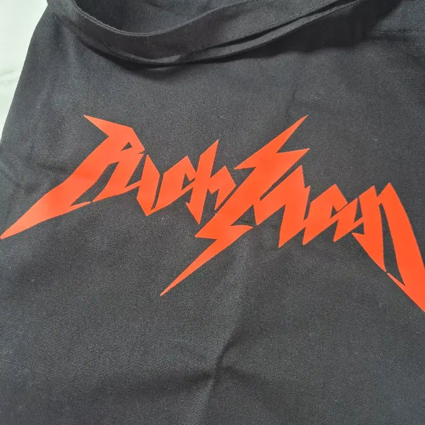 [BUNJANG] Aespa Rich Man Black Eco Bag / 에스파 리치맨 백 미사용