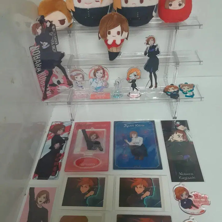 [BUNJANG] Jujutsu Kaisen Nobara Bundle Set Acrylic Stand, Keychain, Plush, Can Badge / 26종 일괄 당일배송) 주술회전 노바라 굿즈. 아크릴 스탠드, 키링, 인형, 캔뱃지등