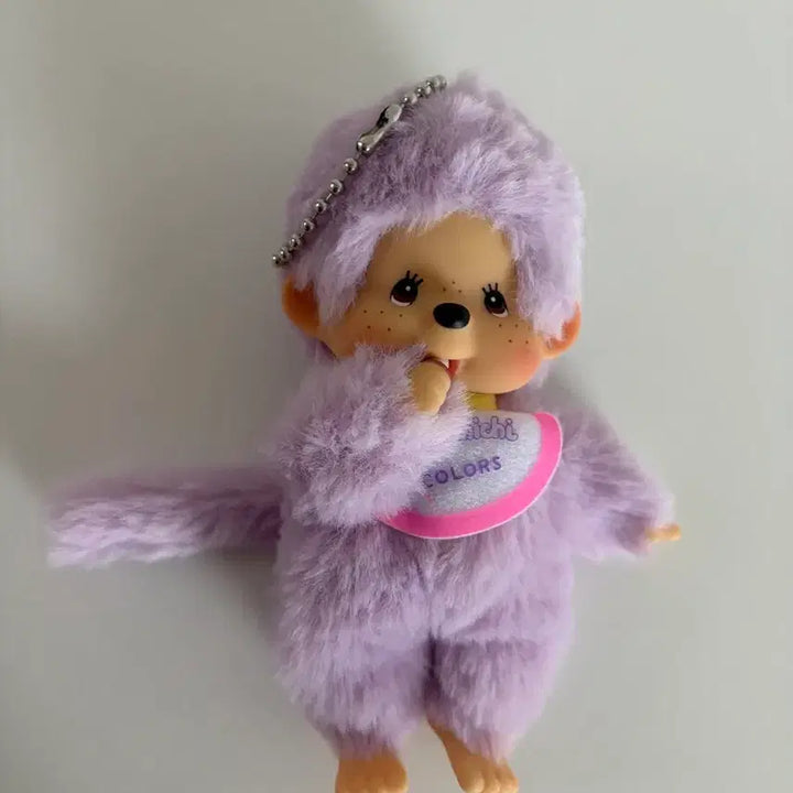 [BUNJANG] Monchhichi Purple Authentic / 몬치치 퍼플 정품