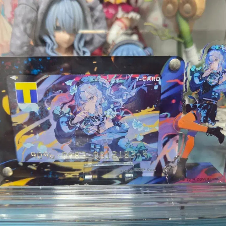 [BUNJANG] Hololive Suisei T-Card and Acrylic Stand Set / 홀로라이브 스이세이 T카드 아크릴 스탠드 포함