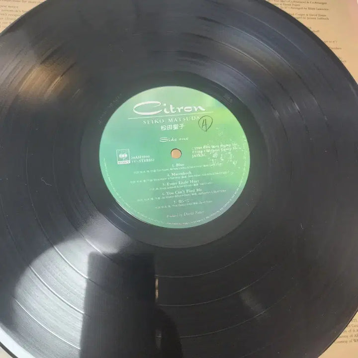 [BUNJANG] Seiko Matsuda Citron LP / 추천 시티팝 마츠다 세이코 Seiko Matsuda Citron LP