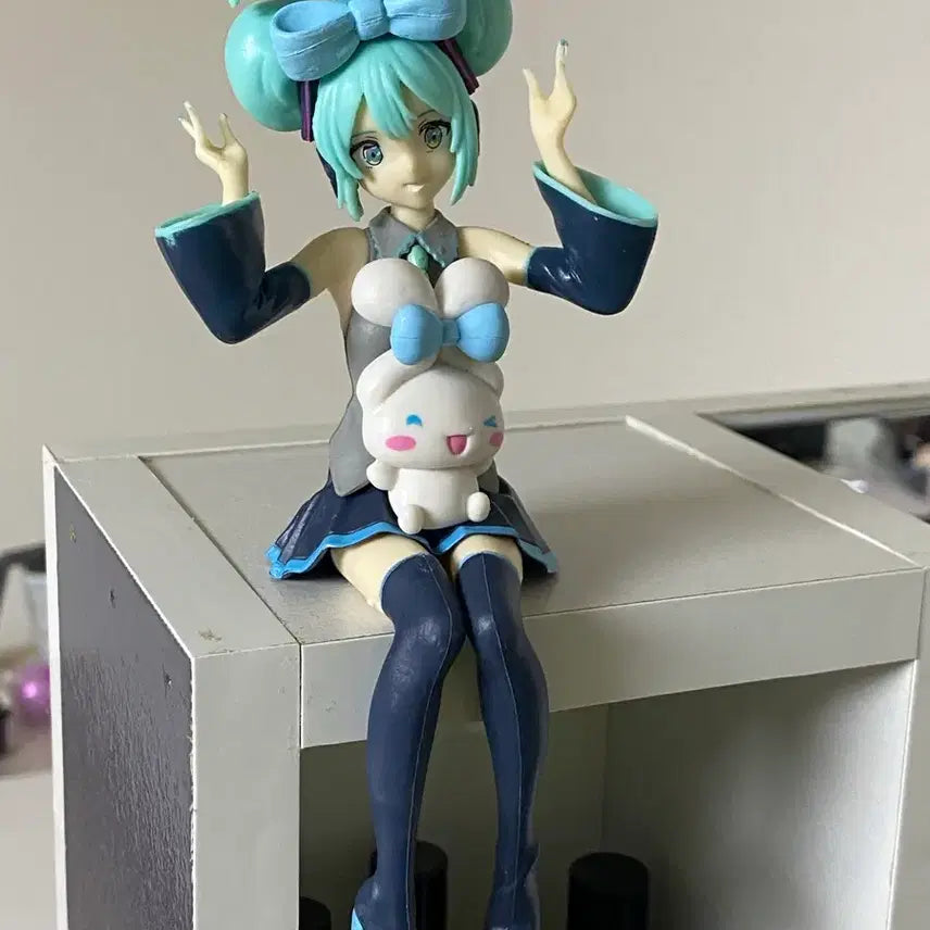 [BUNJANG] Hatsune Miku Universal Rabbit Mint Authentic Figure / [~7/27 특가+미쿠 피규어 증정] 하츠네 미쿠 범용토끼 민트 정품 반택포