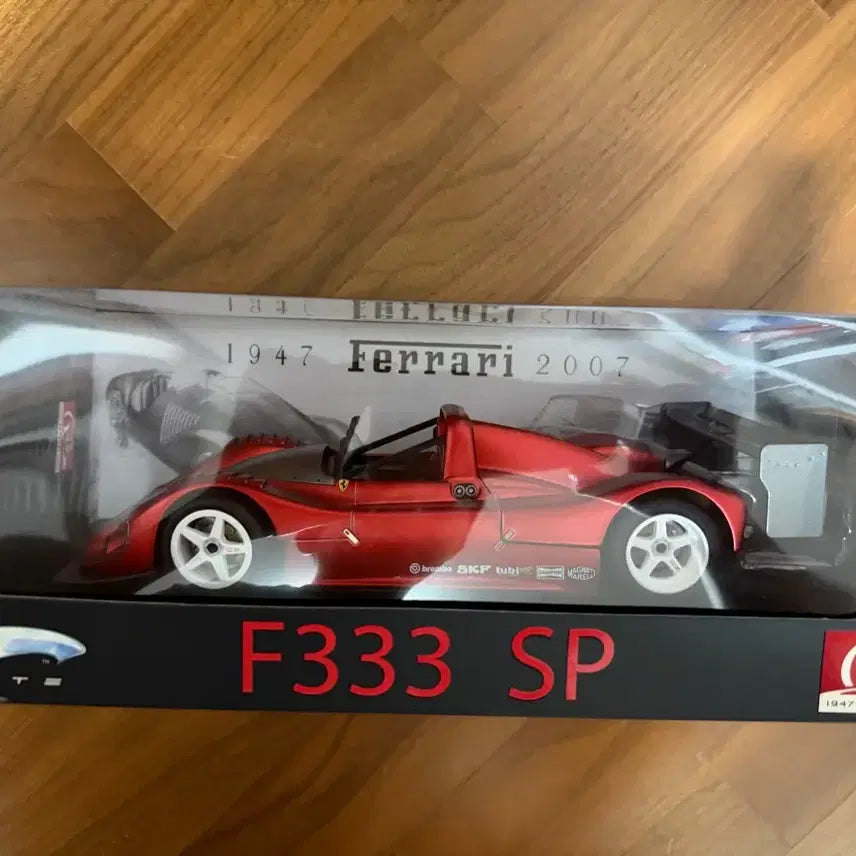 [BUNJANG] Hot Wheels Elite Ferrari F333 SP 1/18 Scale Limited Edition Diecast Car / 핫 휠 엘리트 모델 페라리 F333 SP 1/18 한정판