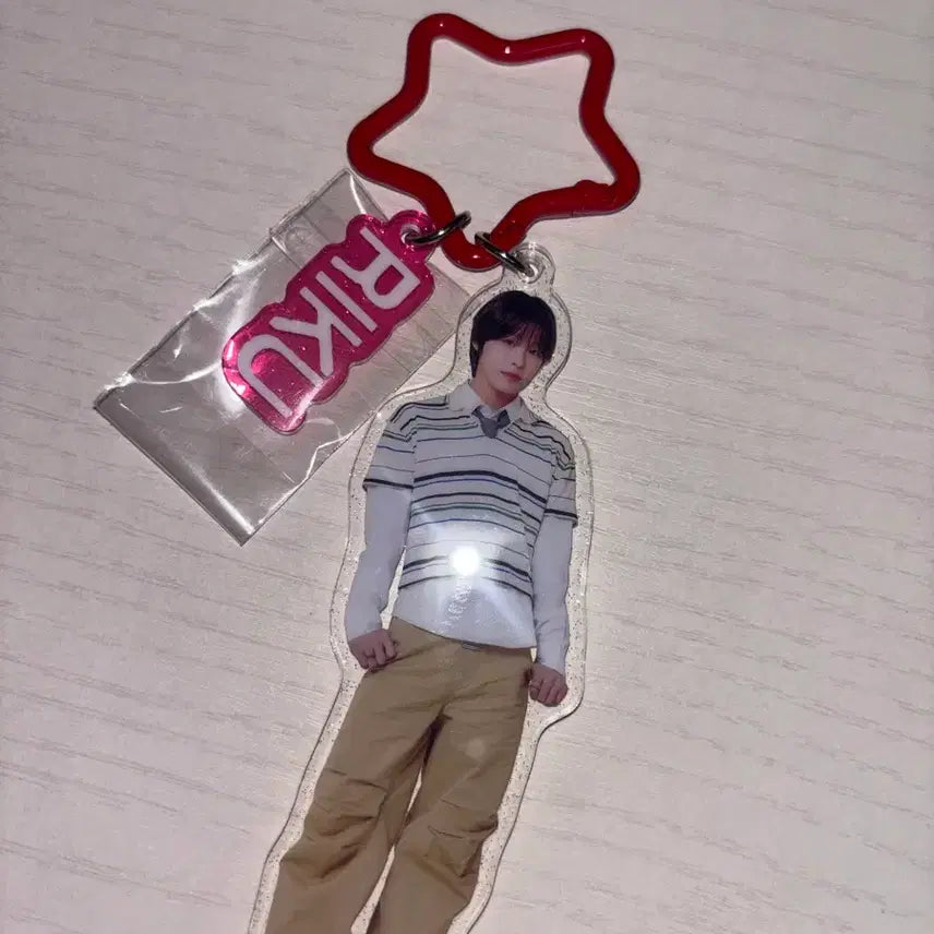 [BUNJANG] OurWish OurWish 2nd Anniversary Riku Keyring / 위시콘 아워위시 일투 엠디 리쿠 키링 단순개봉