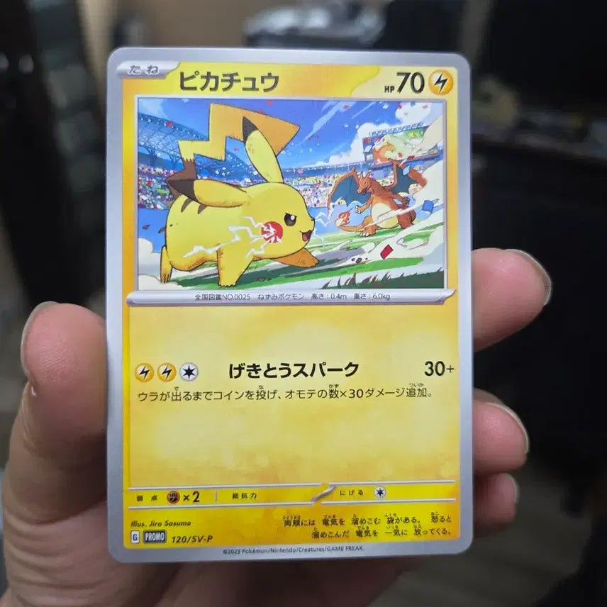 [BUNJANG] Pokemon World Championships 2023 Pikachu Promo Card / 월드챔피언쉽 2023 피카츄 프로모 판매합니다