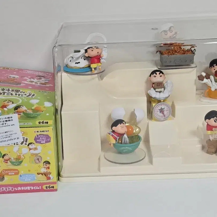 [BUNJANG] Crayon Shin-chan Cooking Diorama Set (6 Types) / 짱구 요리를 도와줄거야 리멘트 6종 세트