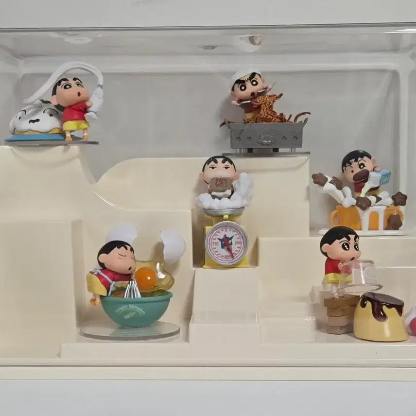 [BUNJANG] Crayon Shin-chan Cooking Diorama Set (6 Types) / 짱구 요리를 도와줄거야 리멘트 6종 세트
