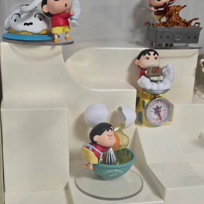[BUNJANG] Crayon Shin-chan Cooking Diorama Set (6 Types) / 짱구 요리를 도와줄거야 리멘트 6종 세트