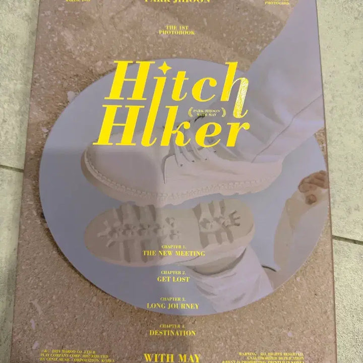 [BUNJANG] Park Jihoon THE 1ST PHOTOBOOK HITCHHIKER Photocard Sticker Set / 박지훈 HITCHHIKER (서비스 많이챙겨드려용)