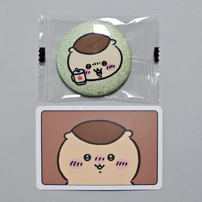 [BUNJANG] Chiikawa Miniso Random Badge (Kurimanju) / 치이카와 미니소 랜덤 배지 (쿠리만쥬)