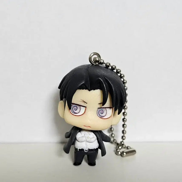 [BUNJANG] Attack on Titan Levi Formal Ver. Chimi Kara KORE Keychain / 진격의 거인 치미 카라코레 키링/ 리바이 정장ver.