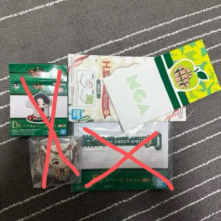 [BUNJANG] Mrs. Green Apple Kuji Memo Pad / 미세스그린애플 쿠지(메모지) 판매