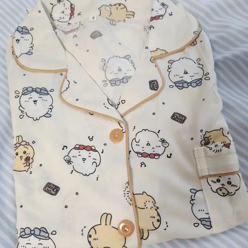[BUNJANG] Dunjakgwi Pajama Set + Usagi Pouch + Usagi Wizard Plush / 먼작귀 파자마 세트 +우사기 파우치 +우사기 마법사 인형