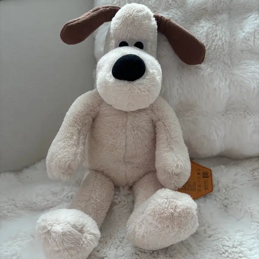 [BUNJANG] Wallace &amp; Gromit Gromit Plush / 윌레스와 그로밋 인형