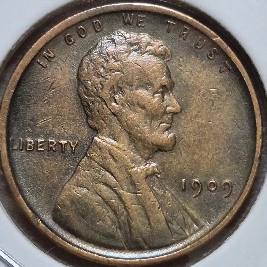 [BUNJANG] 1909 Lincoln Cent "P" Mint Mark - Uncirculated Condition / 1909년 P.링컨 VBD. 이니셜페니 최고 상태 (완전 미사용)
