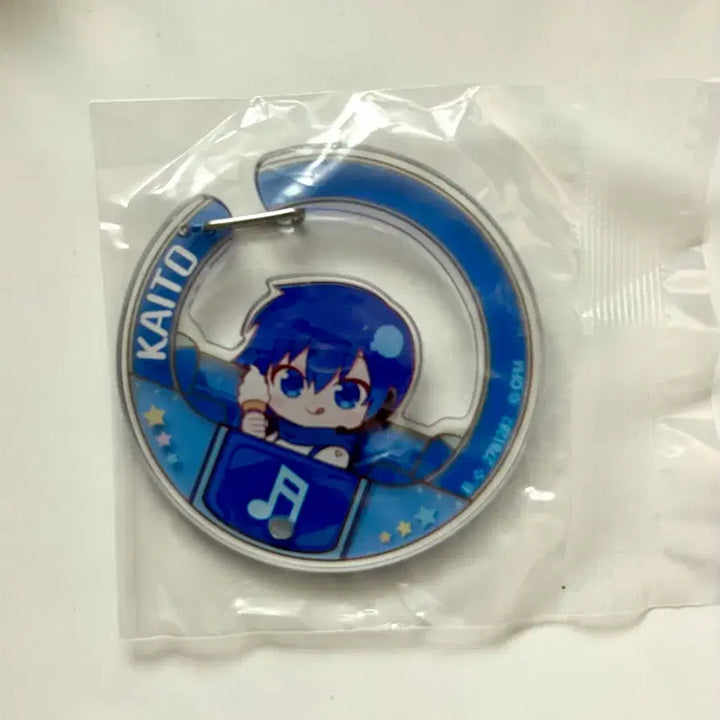 [BUNJANG] Project Sekai Vocaloid Kaito Carabiner Gacha / 프세카 보컬로이드 카이토  kaito 카라비너 가챠