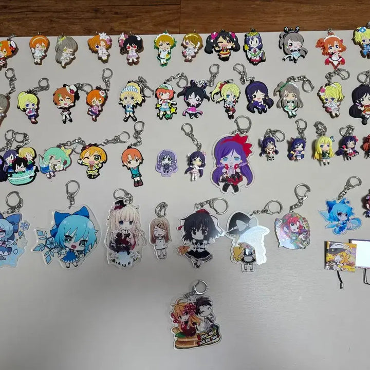 [BUNJANG] Anime Character Keychain Bundle Set / 캐릭터 키링 세트 일괄 판매합니다
