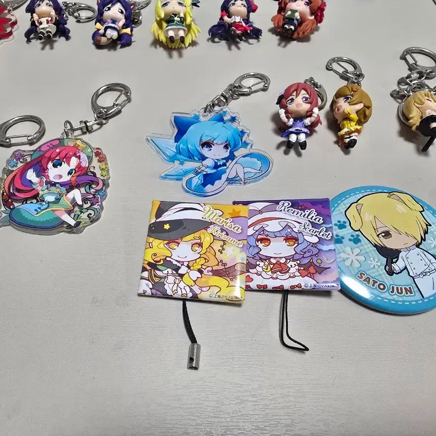[BUNJANG] Anime Character Keychain Bundle Set / 캐릭터 키링 세트 일괄 판매합니다