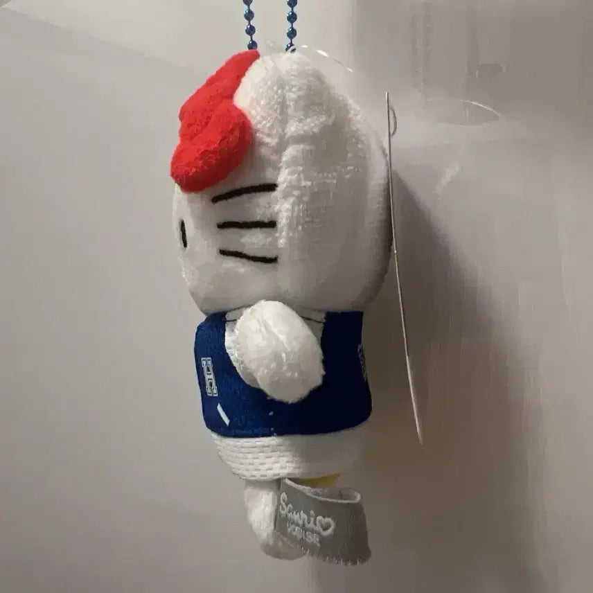 [BUNJANG] Sanrio Hello Kitty Campus Bomber Jacket Keychain 9cm / 정품 산리오 헬로키티 캠퍼스 과잠 키링 9cm
