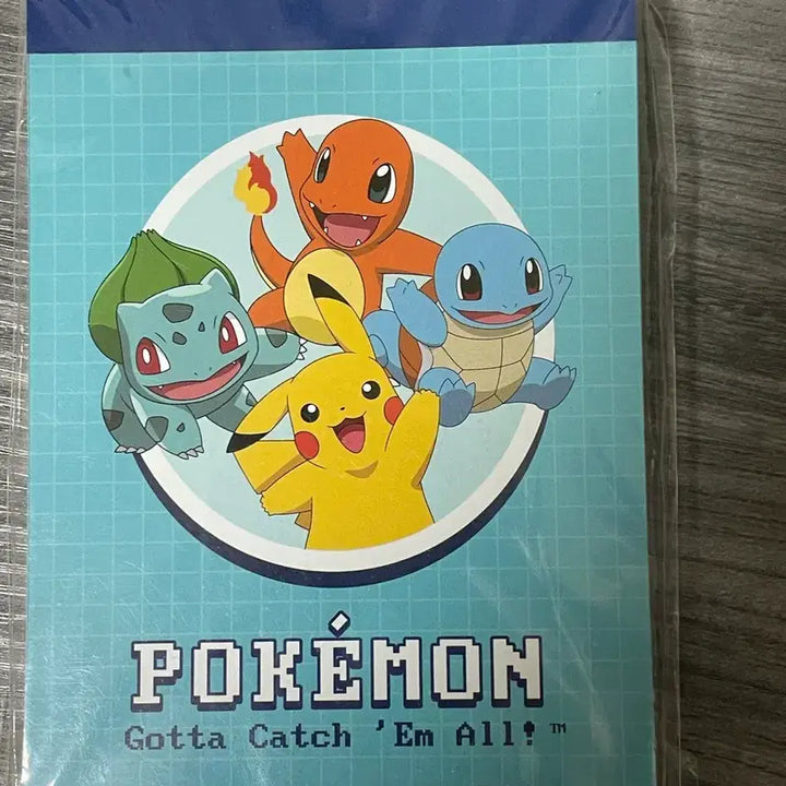 [BUNJANG] Pokemon Goods Notebook / 포켓몬스터 굿즈 메모 패드 뉴트로
