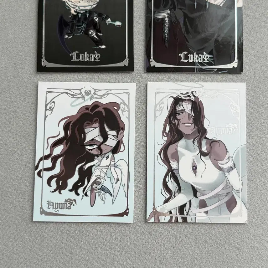 [BUNJANG] A-Stage A-Stage Angel Devil Photocard Luka Hyuna Bundle Set / 에일리언 스테이지 에이스테 천사 악마 천아 포토 카드 포카 루카 현아 일괄