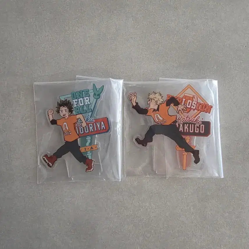 [BUNJANG] My Hero Academia Bakugo Midoriya Cultural Festival Acrylic Stand Bundle Set / 바쿠고, 미도리야 문화제 g상 아크릴 스탠드 일괄