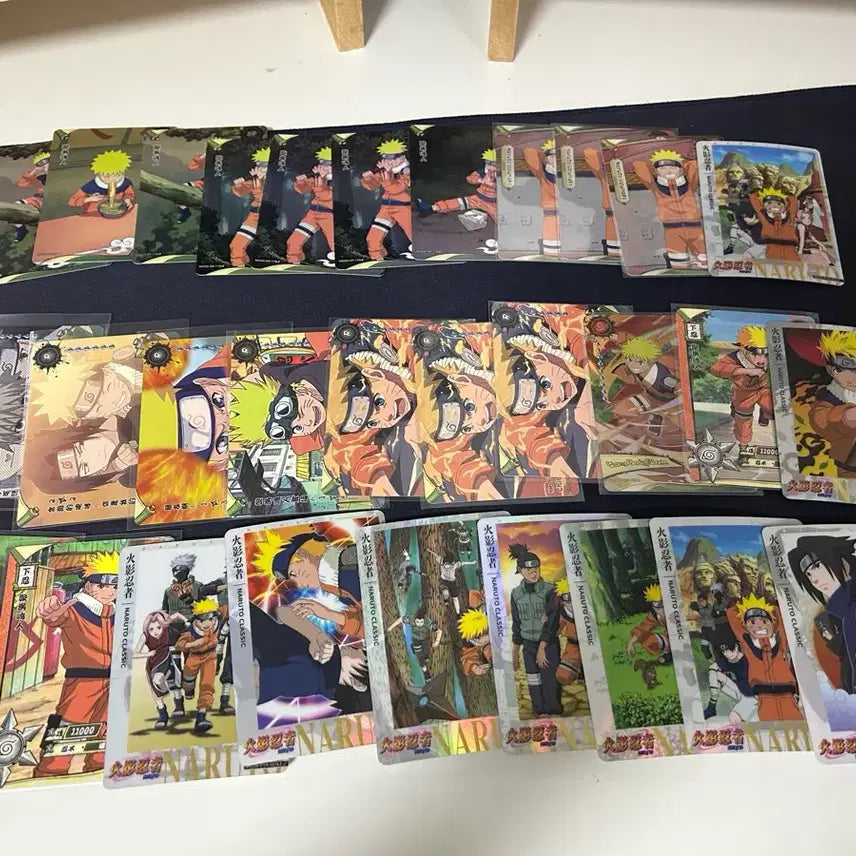 [BUNJANG] Kayou Naruto Cards Naruto Set, Multiple SR Grade Cards Bundle Set / 카유 나루토카드 나루토들, 여러sr 카드들 일괄 판매
